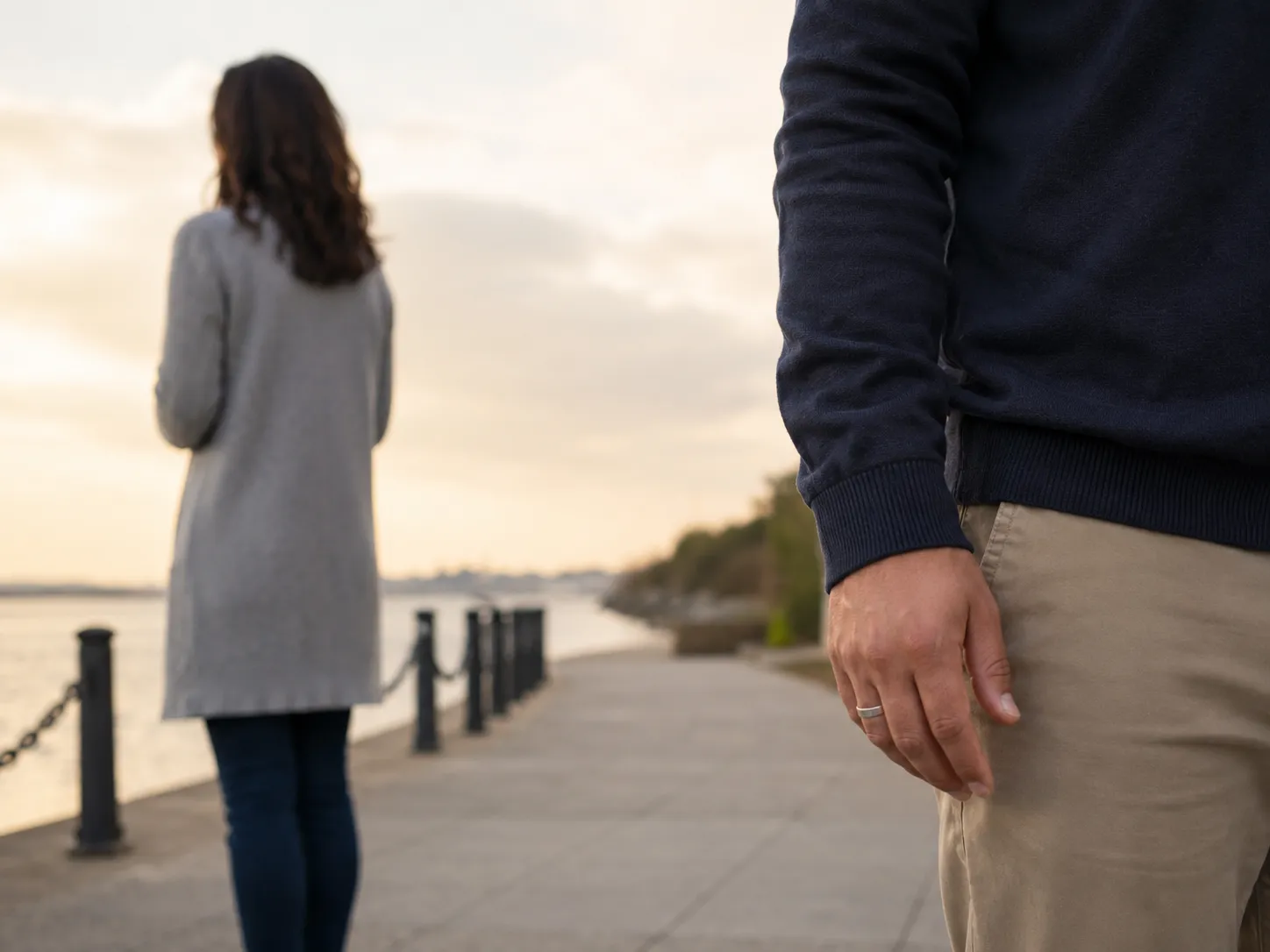 Wedding rings representing divorce and separation advice
